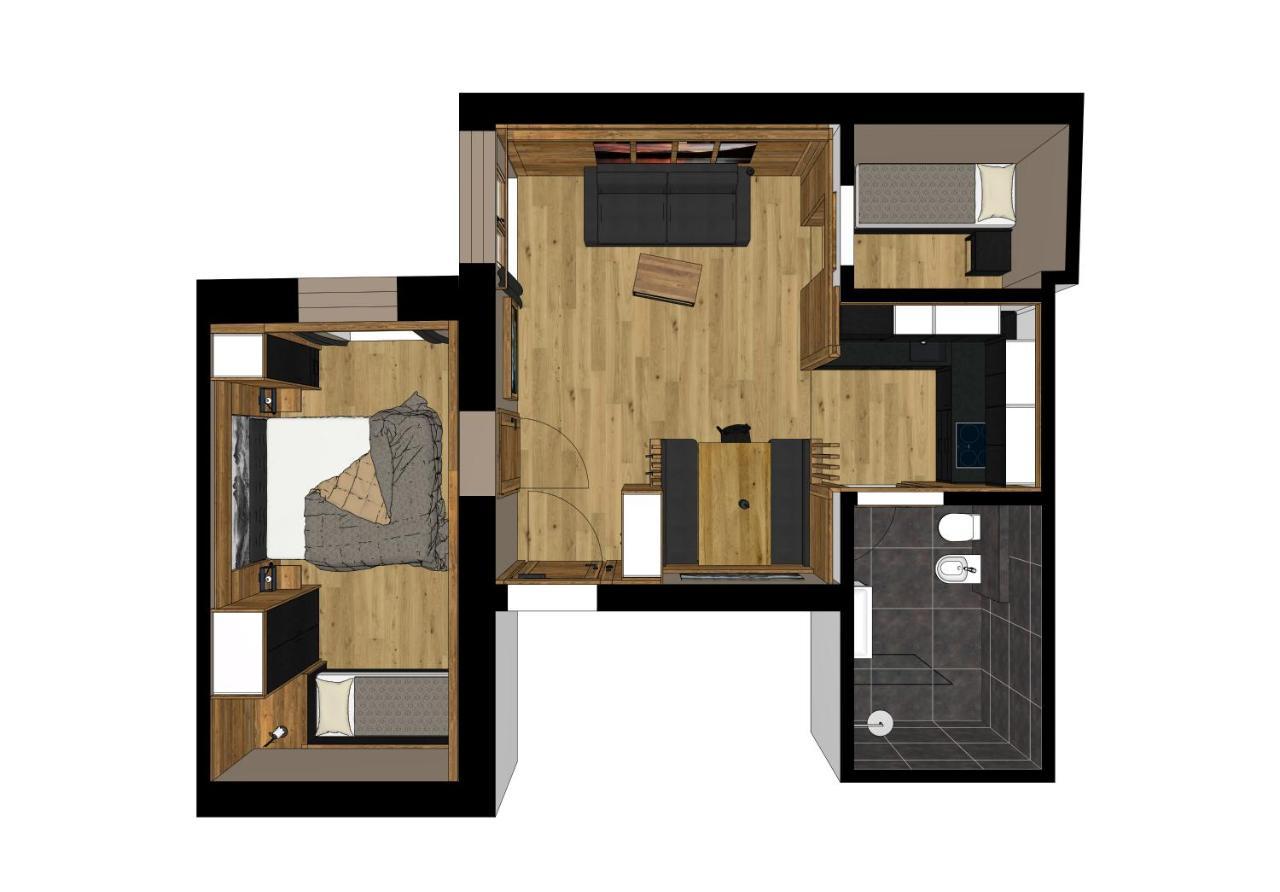 Appartements Innerkofler Mountain Home San Candido Bagian luar foto