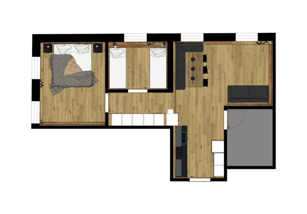Appartements Innerkofler Mountain Home San Candido Bagian luar foto